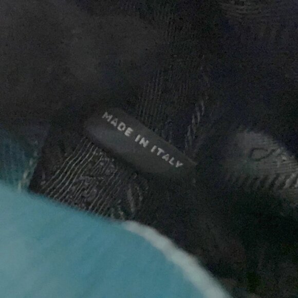 PRADA 2way Handbag Saffiano LeatherLeather Green BL0837 - Picture 16 of 16